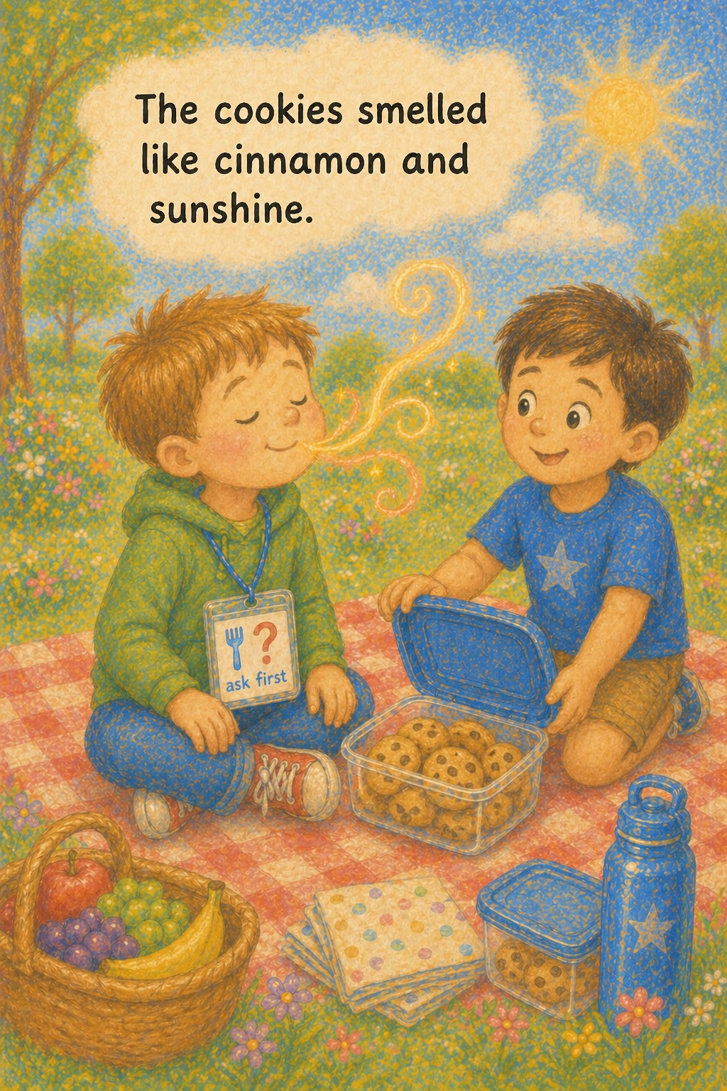 Nolan's Picnic Allergy Card page 3