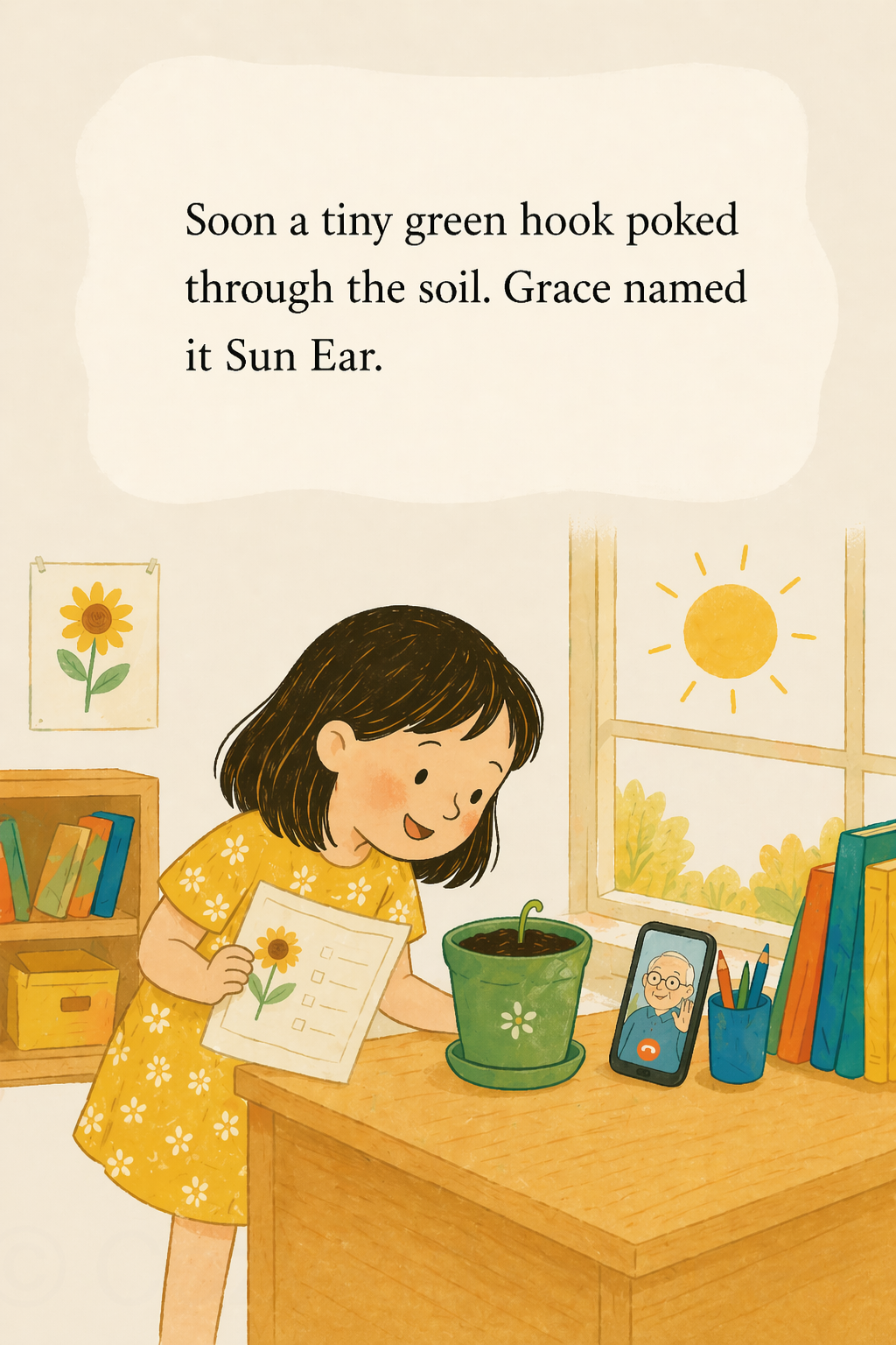 Grace's Sunflower Adventure page 3